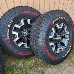 Vendo 4 Rines Con Llantas Casi Nuevas 