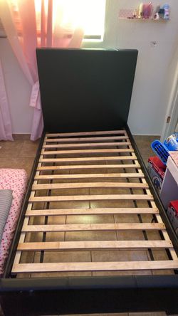 Twin Bed Frame with Headboard/with mattress