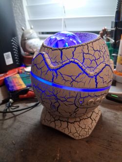 Dinosaur Egg Humidifier with LED Star Projector