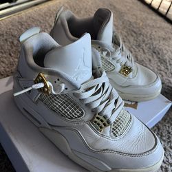 Jordan 4 Metallic Gold