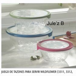 Set De 3 Moldes Refractarios Nuevos En Sus Cajas 