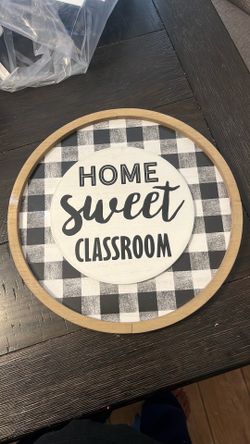 Classroom desk decor