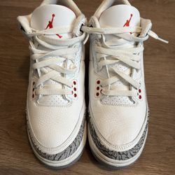 JORDAN 3 RETRO WHITE CEMENT REIMAGINED (GS) #sneakers #jordan