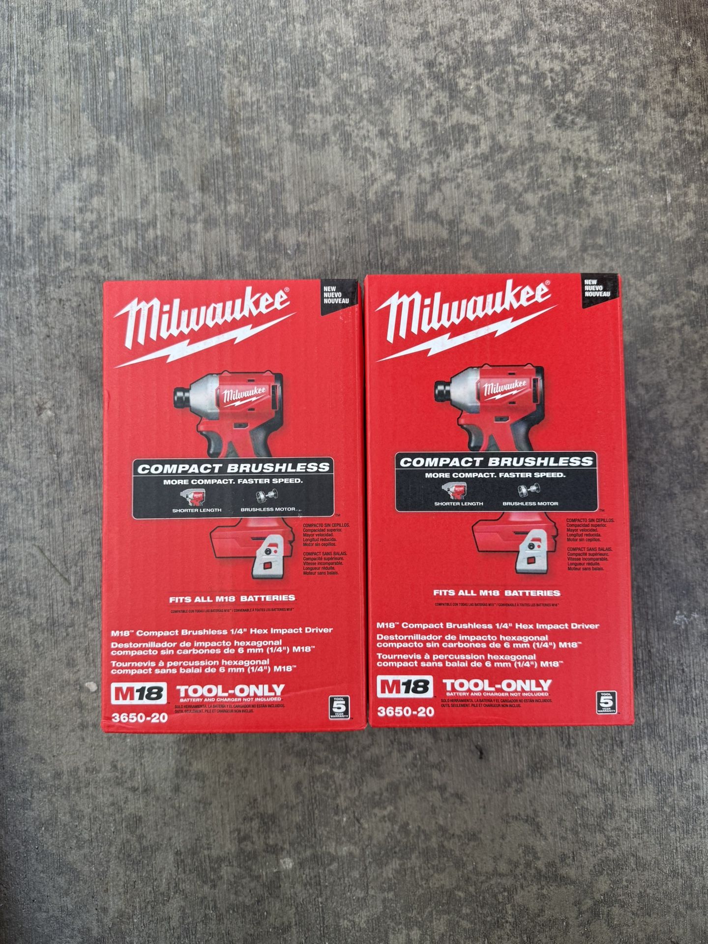 Impact Compact Milwaukee M18 (each)