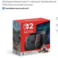 Brand New Nintendo Switch 2 With Mario Kart The World 