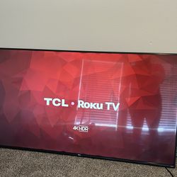 65” TCL Roku TV