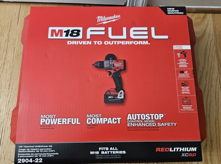 Milwaukee M18 Fuel Hammer Drill Gen 4