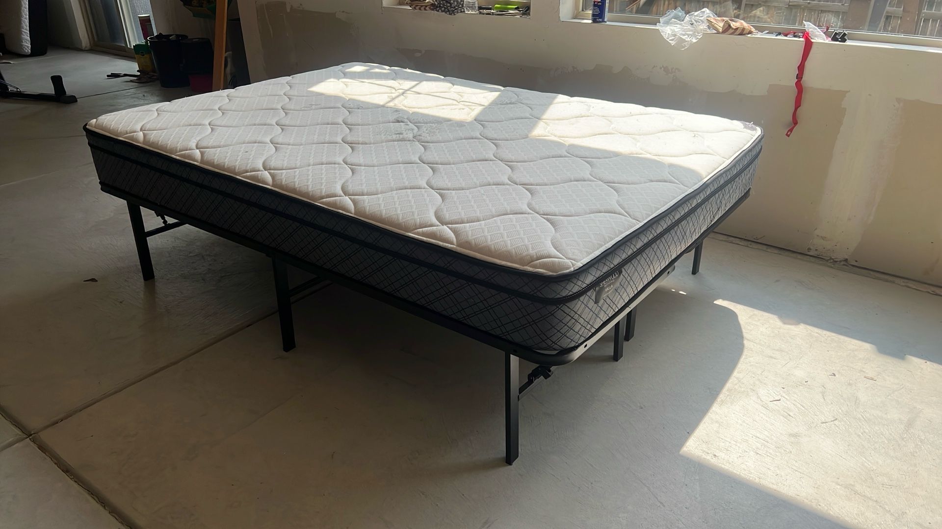 Full Size Bed With Collapsible Bed Frame