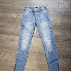 Abercrombie Kids Pull On Jeans Size 15/16 Slim 