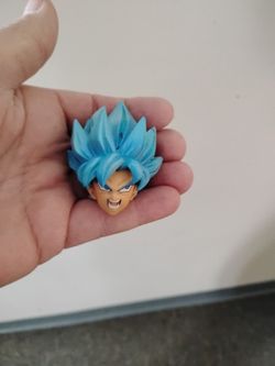 Goku s Head Super Saiyan God form Clean
