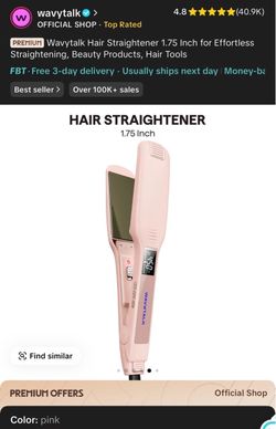 Wavy Talk Flat Iron