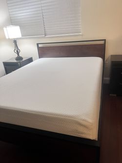 Full Size Bamboo Mattress And Bed Frame