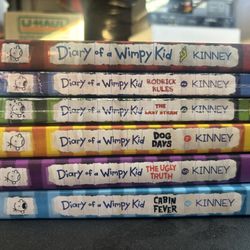 Dairy Of A Wimpy Kid Series 1-6 