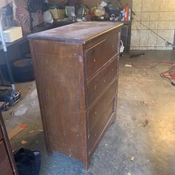 Antique High Boy Dresser