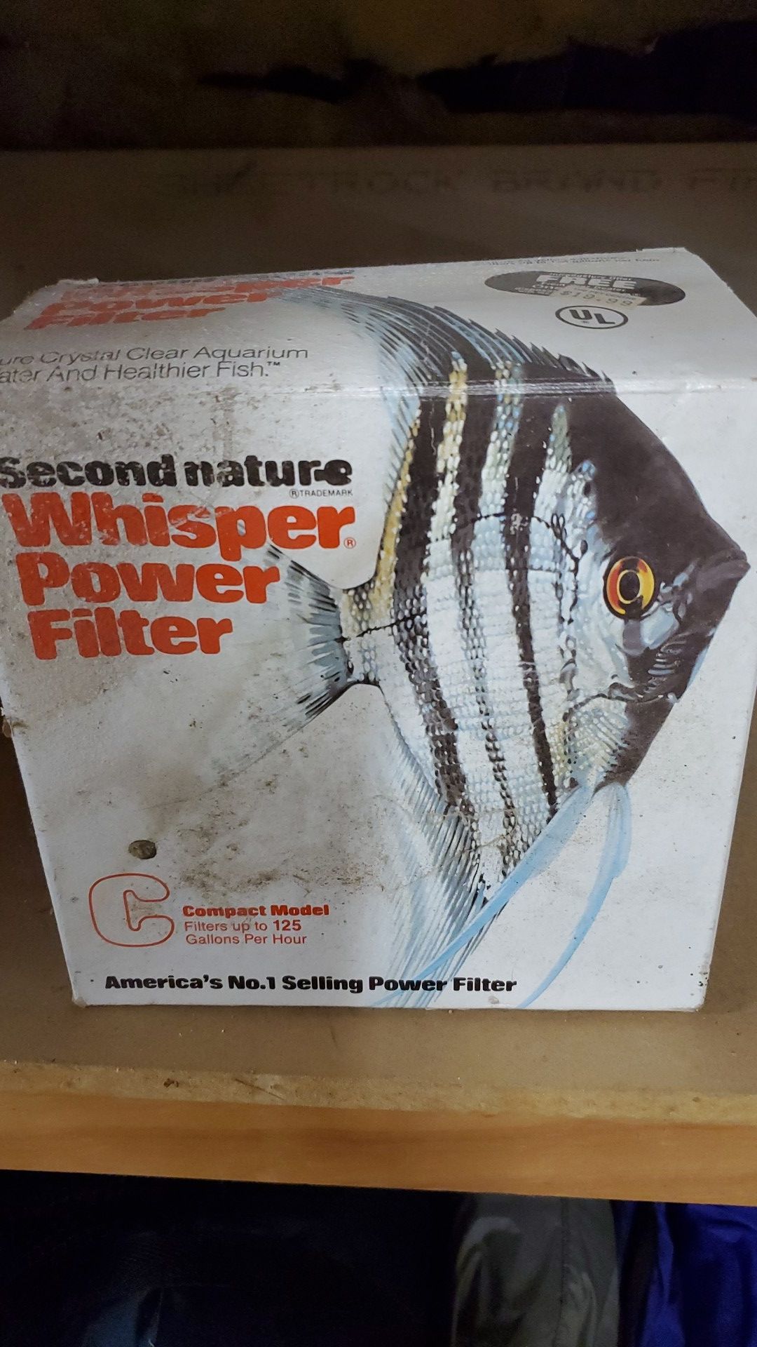 Whisper Power Filter for aquarium.