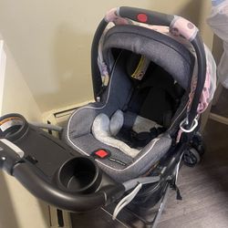 Baby Carseat/ Snap & Go Stroller