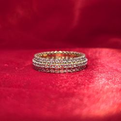 10k Yellow Gold Diamond Round Band 2.75 ctw