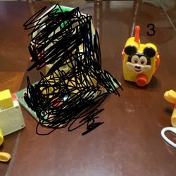 Vintage Fisher Price & Disney Character Toys