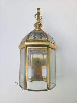 Brass Porch Light