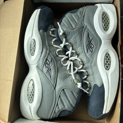 Allen Iverson Reebok Question Mid (Georgetown) Size 12