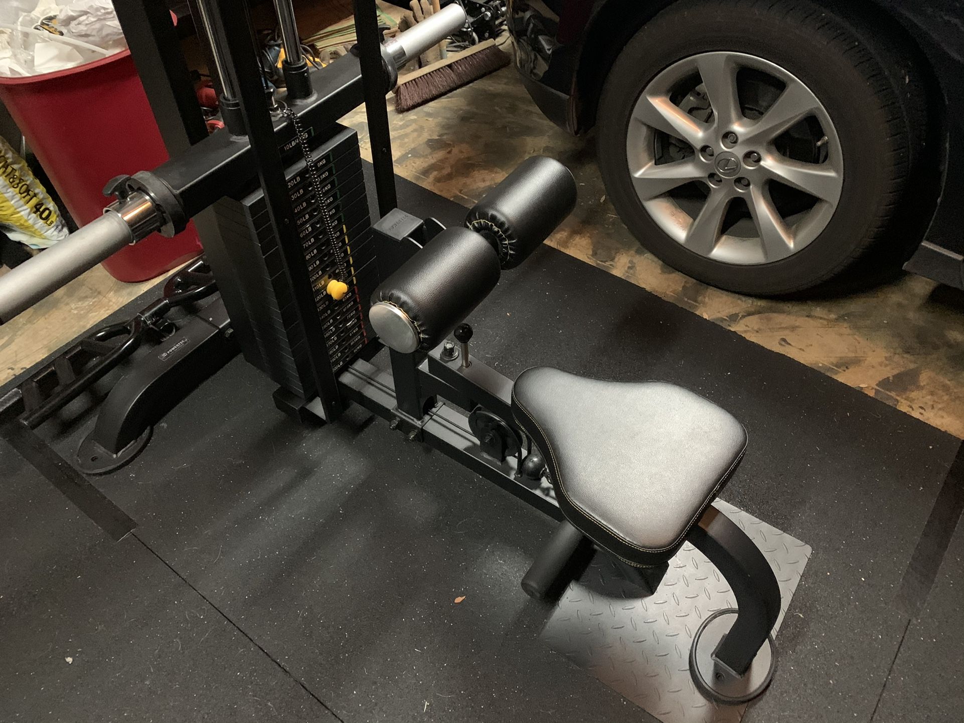 Powertec Lat Pulldown Low Row With Weight Stack for Sale in San Antonio