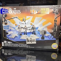 MEGA The Beatles Building Set with Ed Sullivan Stage