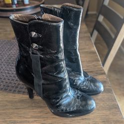 Giuseppe Zanotti Black Leather Boots