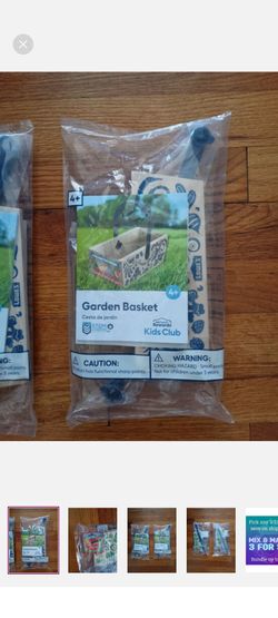 3/$10🌟 NEW Lowe's Kids Club Garden Basket Project MAY 2026