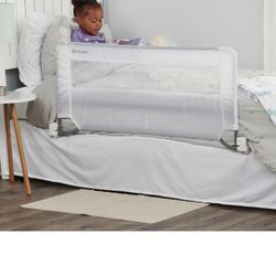 Regalo Swinging Down Bed Rail, 43” White 