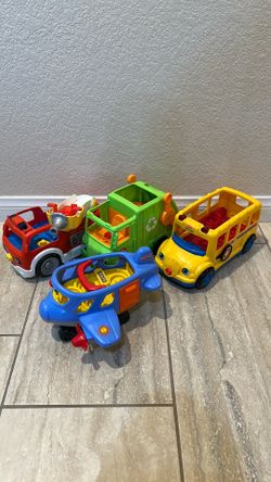 Little People vehicles $25