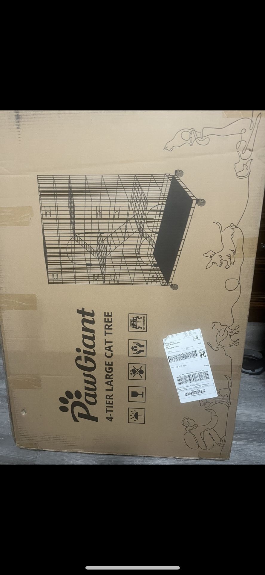 4 Tier Large Cat Tree