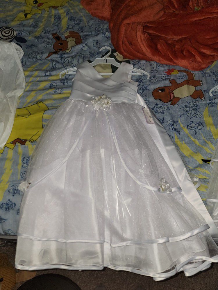 Flower Girl Dresses (White)