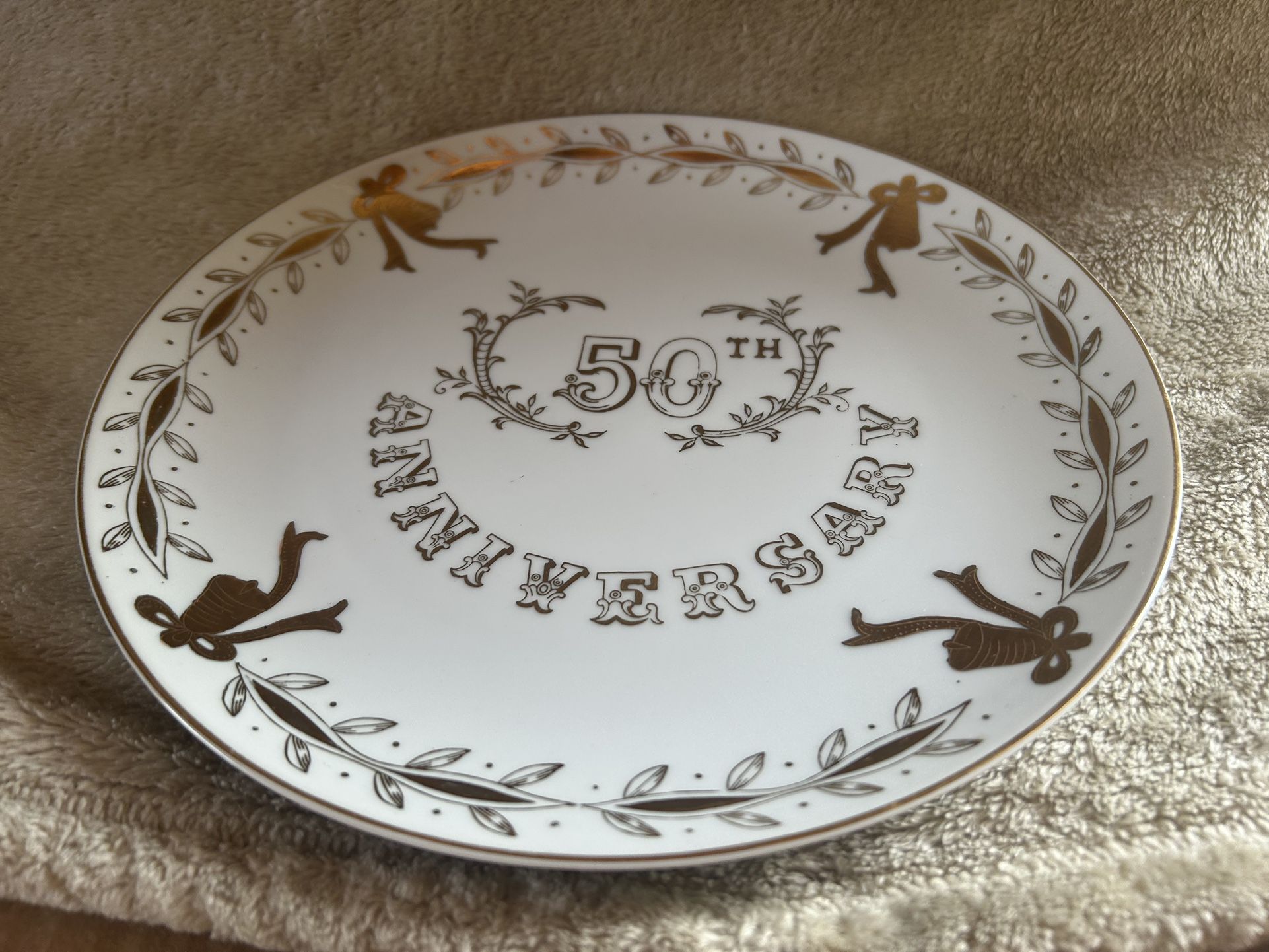 50Th Anniversary Plate