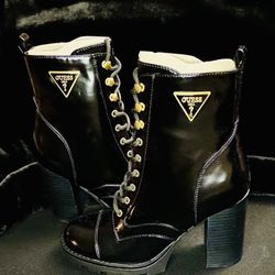 Guess Black Boots-Booties-sz 8-NEW