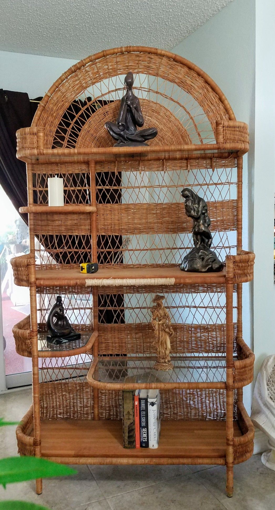 Wicker Shelf for Bedroom, Livingroom, Craftroom