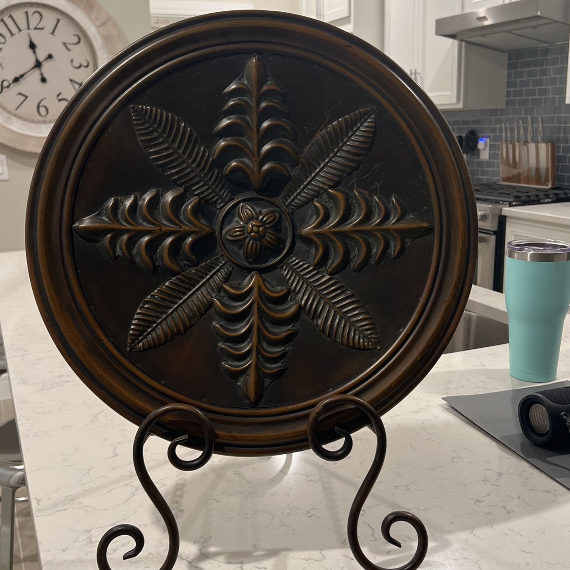  Plate Decor With Stand 