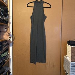 Grey Stretch Dress | Medium 
