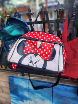 Minie mouse duffle bag