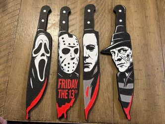 3D Printed Halloween Knifes Decoration