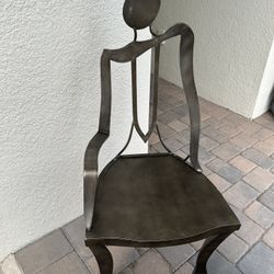 Metal Sculptural Chair