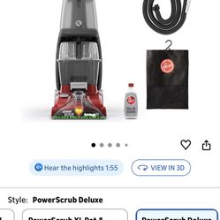 Brand New Hoover Power Scrub Deluxe