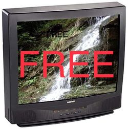 Sanyo 31” TV With Remote  