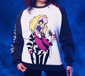 Cakeworthy Beetlejuice Reglan Sweater