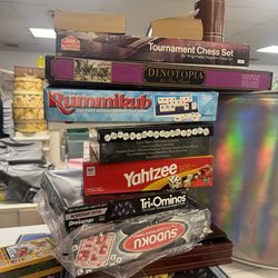 Assorted board games