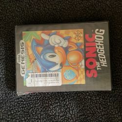 Sonic The Hedgehog Sega Genesis 