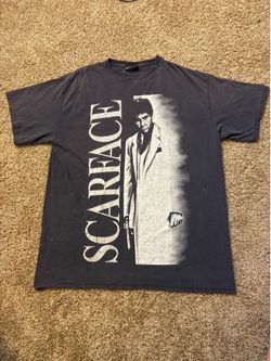 Vintage Y2K Scarface Made In USA Tony Montana Shirt Movie Promo Size XL Fade