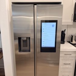 Samsung site by side AI Family Hub Refridgerator