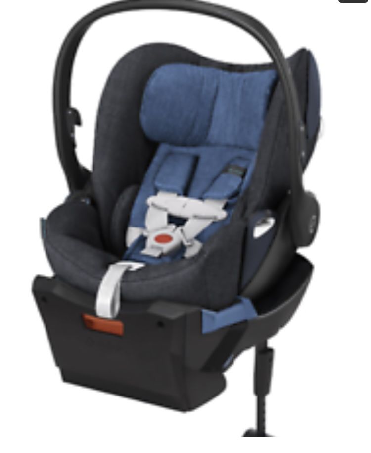 Car Seat . W/ Reclining Backrest And a Base 