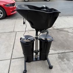 Hair salon transportable sink