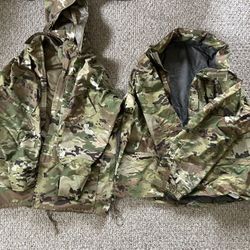 Military Grade Rain Coats W/ Fleece